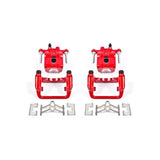 Power Stop 99-04 Acura RL Rear Red Calipers w/Brackets - Pair - S2596