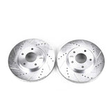Power Stop 03-04 Infiniti M45 Front Evolution Drilled & Slotted Rotors - Pair - JBR1129XPR