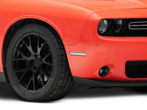 Raxiom 15-23 Dodge Challenger Excluding Widebody Axial Series LED Side Marker Lights- Clear - CH3215