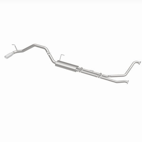 MagnaFlow CatBack 07-15 Nissan Titan V8 LGAS/LFLEX Single MF Polished Stainless Exhaust - 19421