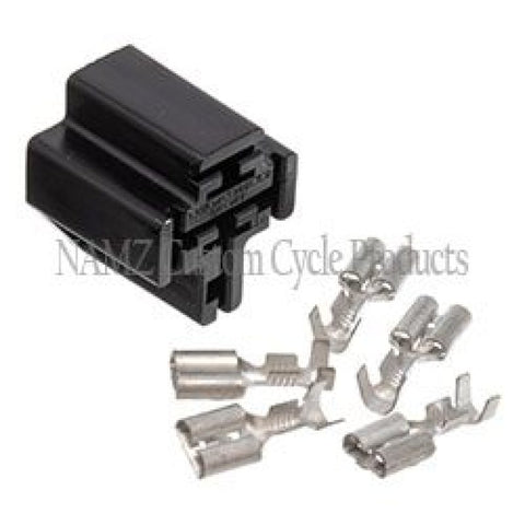 NAMZ Replacement Starter Relay Socket & Terminal Kit (HD 9937 & 72046-79) - NSRS-K01
