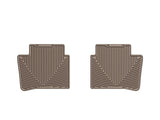 WeatherTech 07+ Nissan Versa Rear Rubber Mats - Tan - w215tn