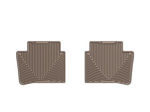WeatherTech 07+ Nissan Versa Rear Rubber Mats - Tan - w215tn