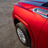 Wehrli 2020+ GMC 2500/3500HD Fender Flare Marker Light Delete Kit w/o Logo - Raw Finish - WCF100391
