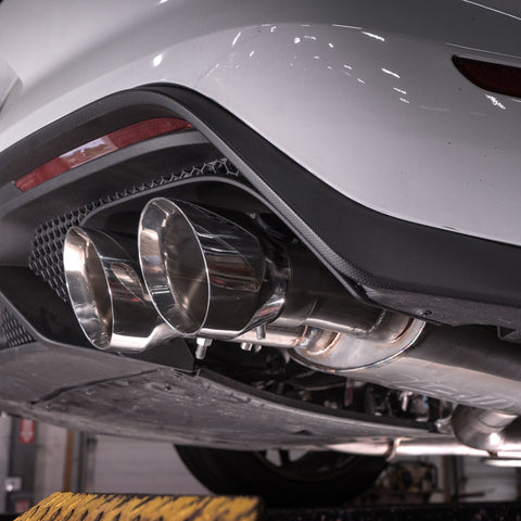 Stainless Works 2020 Ford GT500 Legend Catback X-Pipe Exhaust Factory Connect - Polished Tips - GT500CBXFCL