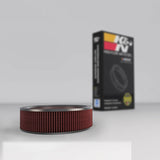 K&N Replacement Drop In Air Filter - 14in OD / 12in ID / 4in H w/ Wire - E-3750