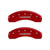 MGP 4 Caliper Covers Engraved Front & Rear MOPAR Yellow finish black ch - 55001SMOPYL