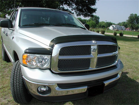 Stampede 2002-2005 Dodge Ram 1500 Deluxe 3 Pc Vigilante Premium Hood Protector 3 Pc - Smoke - 2243-2