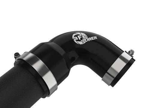 aFe 19-22 Hyundai Veloster N L4 2.0L (t) BladeRunner 2-1/2in Aluminum Hot Charge Pipe - Black - 46-20646-B