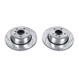 Power Stop 06-07 BMW 525xi Rear Evolution Drilled & Slotted Rotors - Pair - EBR1022XPR