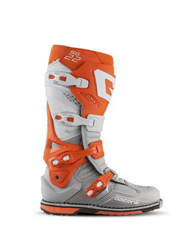 Gaerne SG22 Boot Orange/White/Grey Size 10 - 2262-008-10