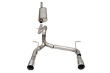 Corsa 2018-2025 Jeep Wrangler JLU 3.6L 2.75in Sport Cat-Back Exhaust w/ 4in Tips - 21124