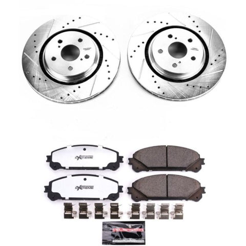 Power Stop 16-18 Lexus RX350 Front Z36 Truck & Tow Brake Kit - K7688-36