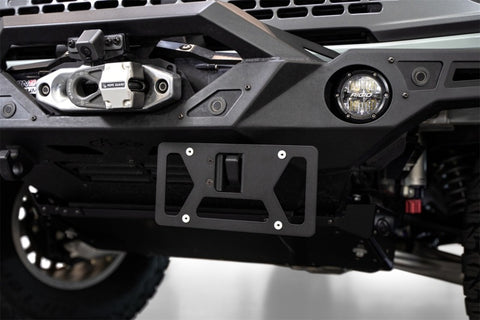 Addictive Desert Designs Clevis Mounted Front License Plate Bracket - AC9905201NA