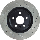 StopTech 12 Audi A6 Quattro/11-12 A7 Quattro/13 Q5/7-11/13 S4/12 S5 Rear Left Drilled Cryo Rotor - 128.33137CL