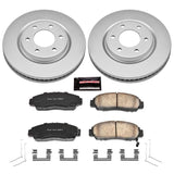 Power Stop 11-13 Infiniti QX56 Front Z17 Evolution Geomet Coated Brake Kit - CRK6321