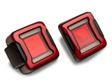 Raxiom 18-23 Jeep Wrangler JL Horizon LED Tail Lights- BlkHousing- Red Lens - J133625-JL