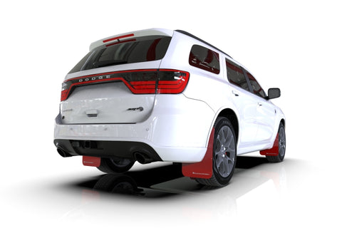 Rally Armor 16-22 Dodge Durango GT / RT / SRT / SXT Red UR Mud Flap Black Logo - MF55-UR-RD/BLK