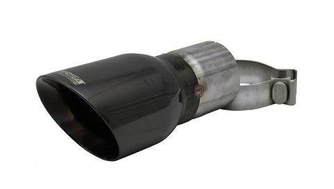 Corsa Single Universal 3.0in Inlet / 4.0in Outlet Black PVD Pro-Series Tip Kit - TK006BLK