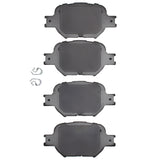 DFC 00-10 Toyota Celica Front 4000 Hybridynamic Brake Pads - 4000-0817-00