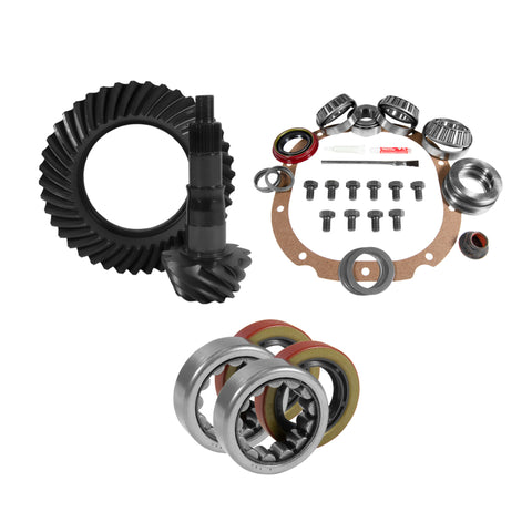Yukon 8.8in Ford 3.27 Rear Ring & Pinion Install Kit 2.25in OD Axle Bearings and Seals - YGK2215