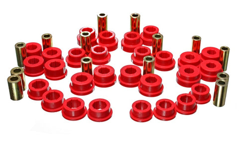 Energy Suspension 13 Scion FR-S / Subaru BRZ Red Front Control Arm Bushing Set - 8.3130R
