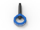 aFe Control Rear Tow Hook Blue BMW F-Chassis 2/3/4/M - 450-502002-L