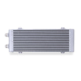 Mishimoto Universal Medium Bar and Plate Dual Pass Silver Oil Cooler - MMOC-DP-MSL