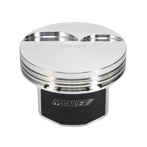 Manley Small Block Chevrolet LS Series 4.010in Bore -4cc Flat Top Piston Set - 592510C-8