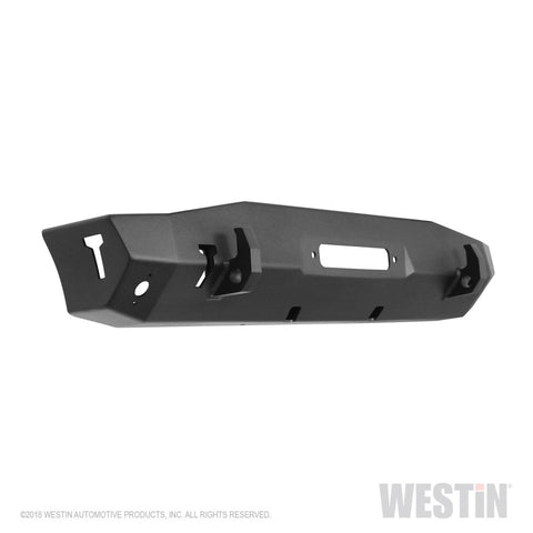 Westin 07-18 Jeep Wrangler JK WJ2 Stubby Front Bumper - Tex. Blk - 59-80005