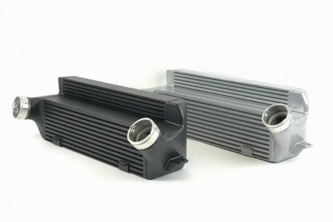 CSF 04-13 BMW 335i/xi (E90/E91/E92/E93) High Performance Stepped Core Bar/Plate Intercooler - Black - 8127B