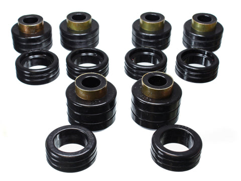 Energy Suspension Chevy Pickup 2&4Wd Body Mounts - Black - 3.4123G