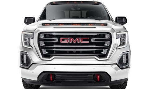 AVS 20-23 GMC Sierra 1500 Aeroskin LightShield Pro Color-Match Hood Protector - Wht. Frost Tri-Coat - 953167-G1W