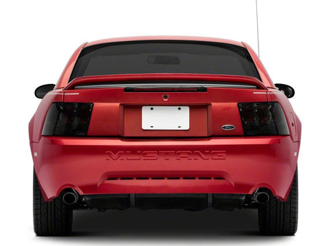 Raxiom 99-04 Ford Mustang Axial Series Altezza Style Tail Lights- Blk Housing (Smoked Lens) - 413422