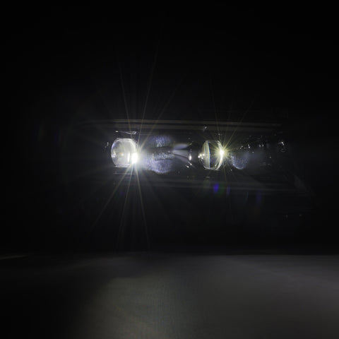 AlphaRex 15-23 Dodge Charger LUXX-Series LED Proj Headlights Black w/Activtn Lgt & Seq.Sig / SB DRL - 880599
