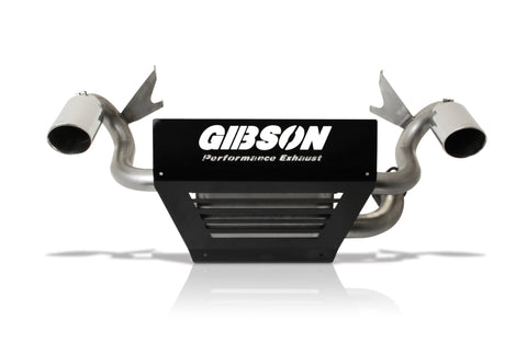 Gibson 16-18 Polaris RZR XP Turbo EPS Base 2.25in Dual Exhaust - Stainless - 98025