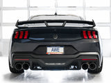 AWE 2024 Ford Mustang Dark Horse S650 RWD SwitchPath Cat-Back Exhaust w/ Quad Chrome Silver Tips - 3025-42375