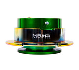 NRG Quick Release Gen 2.5 - Green Body / Neochrome Ring - SRK-250GN/MC