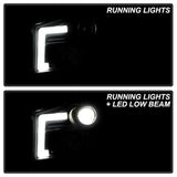 Spyder 04-15 Nissan Titan High-Power LED Module Equipped Headlights - Black (PRO-YD-NTI04PL-BK) - 5088406