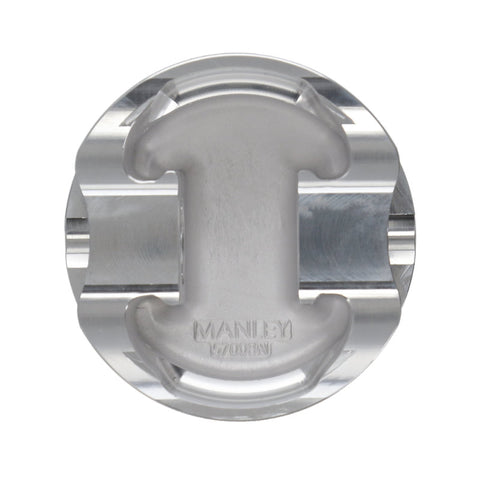 Manley 2018+ Ford Coyote 5.0L DOHC +1cc Dish 3.667in Bore 11:1 CR Platinum Extreme Duty Piston Set - 595805CE-8