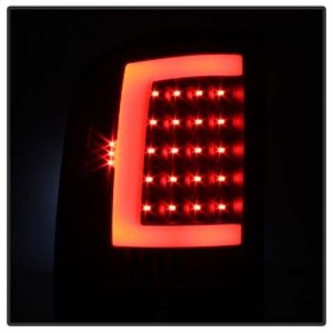 xTune GMC Sierra 07-13 LED Tail Lights Black ALT-ON-GS07-G2-LED-BK - 5081551