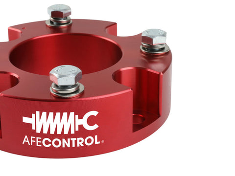 aFe CONTROL 2.0 IN Leveling Kit 07-21 Toyota Tundra - Red - 416-72T002-R