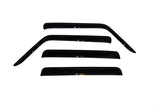 AVS 06-10 Jeep Commander Ventvisor Outside Mount Window Deflectors 4pc - Smoke - 94117