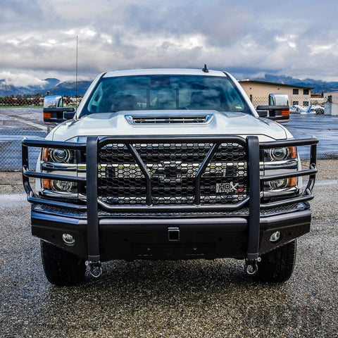 Westin/HDX Bandit 15-19 Chevrolet Silverado 2500/3500 Front Bumper - Black - 58-31155