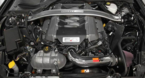 K&N 2015 Ford Mustang GT 5.0L V8 Typhoon Intake Kit - 69-3535TP