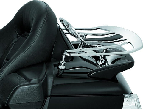Kuryakyn Luggage Rack Risers 01-17 Honda GL1800 Except F6B Models - Chrome - 7154