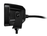 Hella Universal Black Magic 3.2in L.E.D. Cube Kit - Flood Beam (Long Range) - 358176821