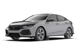 Rally Armor 17-21 Honda Civic Sport & Touring (Hatch) Black UR Mud Flap w/ Dark Grey Logo - MF51-UR-BLK/DGRY