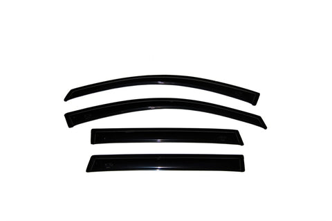 AVS 98-10 Lincoln Town Car Ventvisor Outside Mount Window Deflectors 4pc - Smoke - 94720