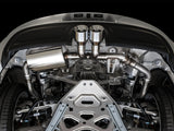 AWE Tuning Porsche 718 Boxster / Cayman SwitchPath Exhaust (PSE Only) - Chrome Silver Tips - 3025-32020